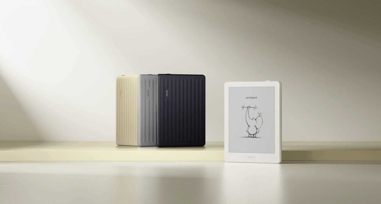 BOOX Go6 Gen2のカラーラインナップ