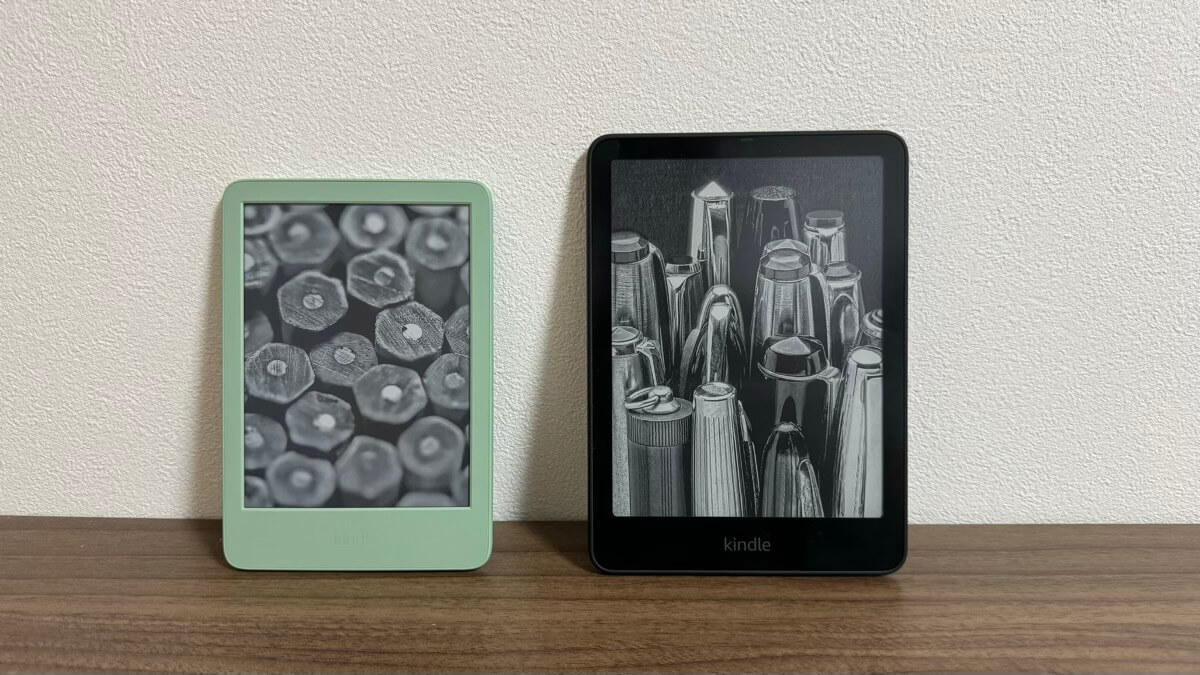 Kindle（無印）とKindle Paperwhite