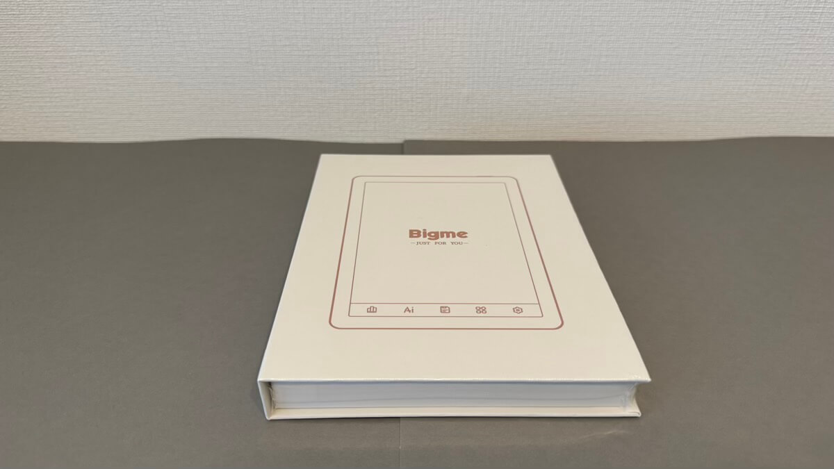 Bigme B6のパッケージ