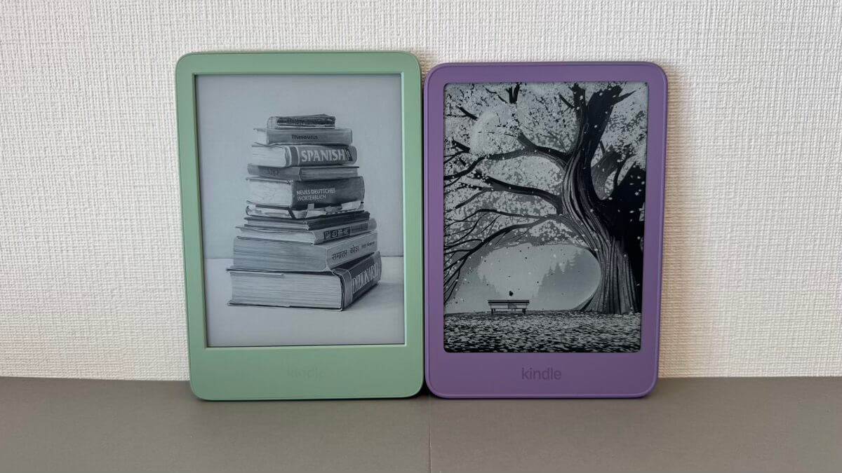 Kindle無印（2026）は前モデルと比べて、小型化・薄型化・軽量化を実現