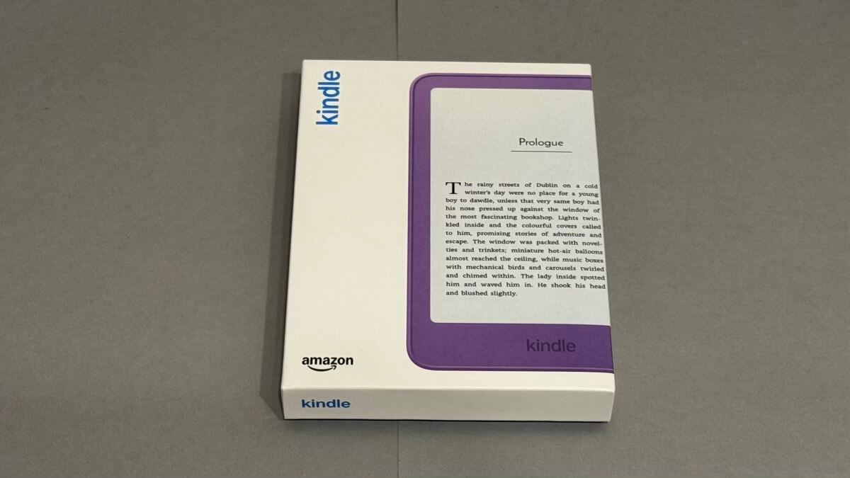 Kindle無印（2026）のパッケージ