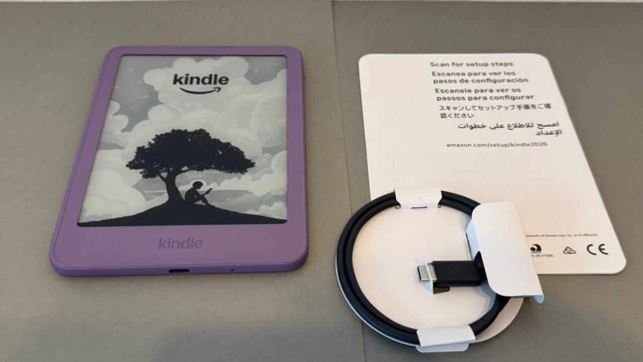 Kindle無印（2026）の付属品一覧