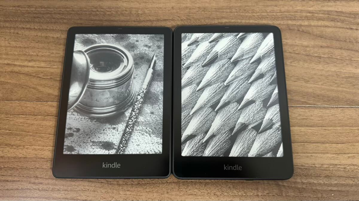 Kindle Paperwhiteの第11世代と第12世代の比較