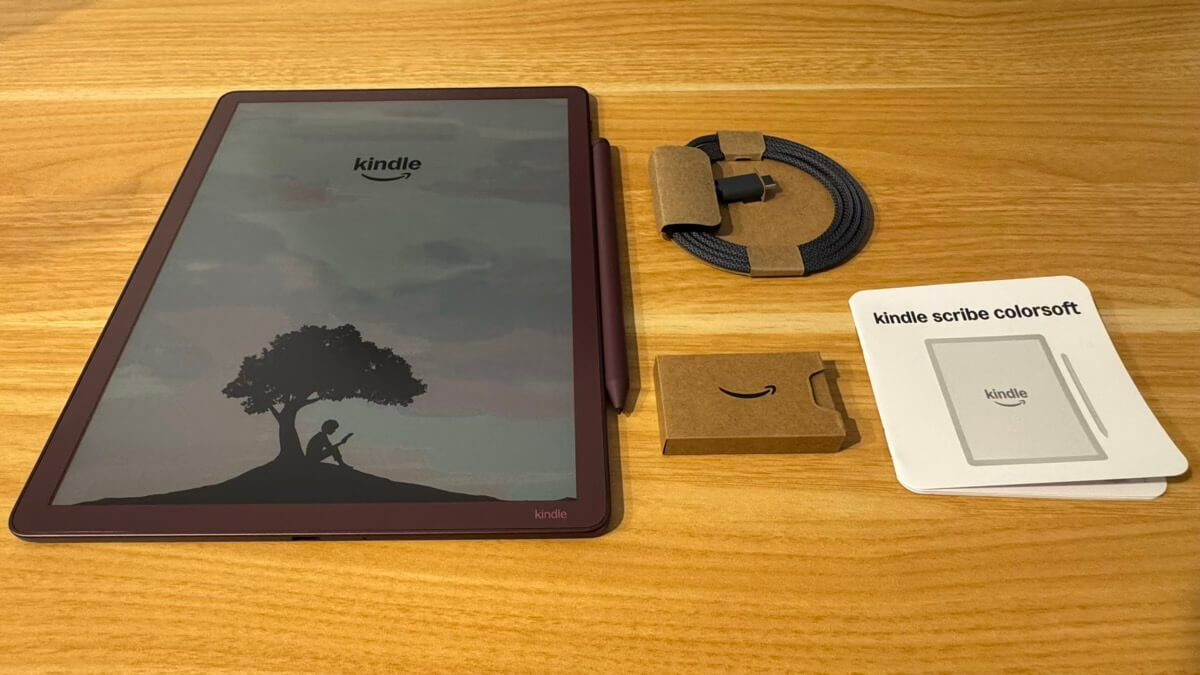 Kindle Scribe Colorsoftの付属品