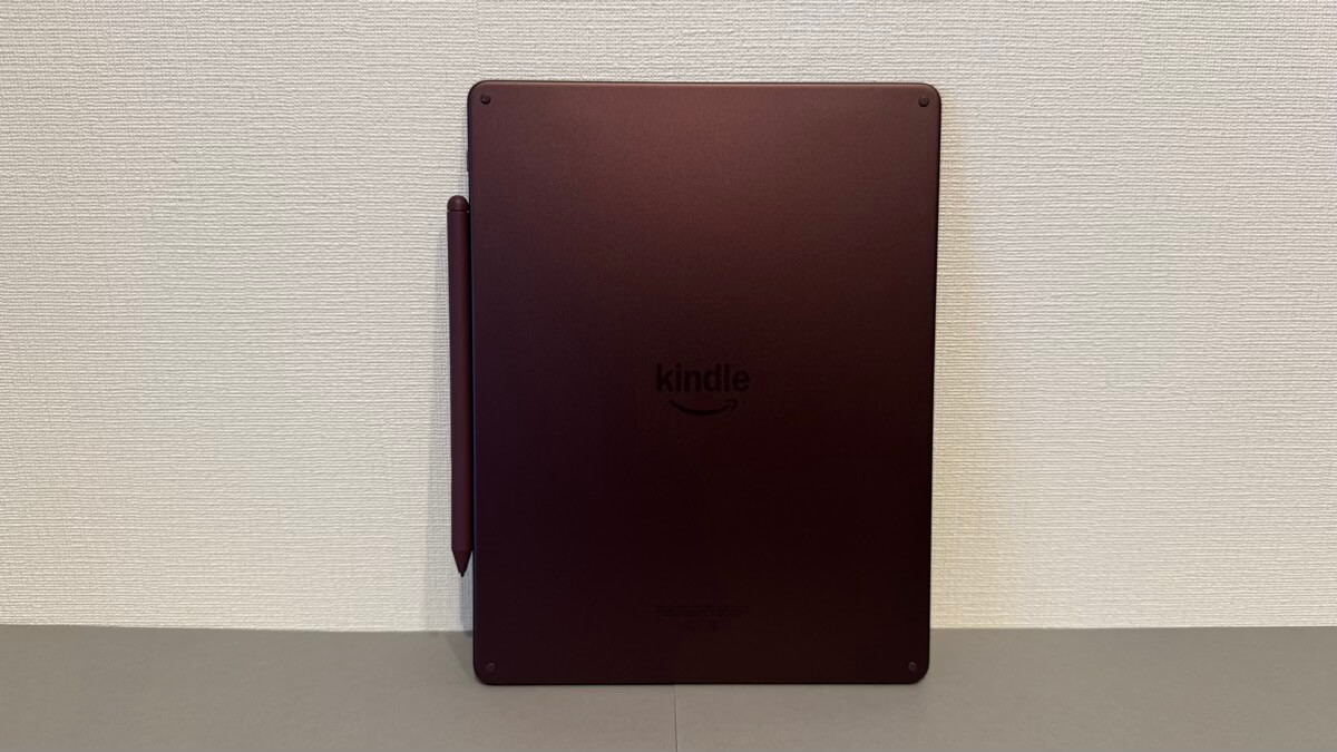 Kindle Scribe Colorsoftの背面